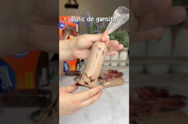 Bolis de gansitos 🤤 #bolis #gourmet #recipe #hielo #dessert #viral #shorts