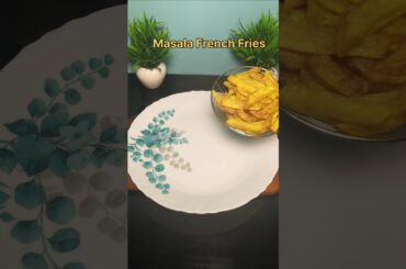 Ramadan Special Masala French Fries 🍟 | Crispy Iftar Snack Recipe #shorts #ytshorts