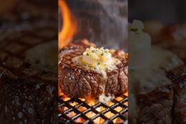 Taste the luxury of French cuisine 🔥🥩 #food #luxury #french #luxurylifestyle