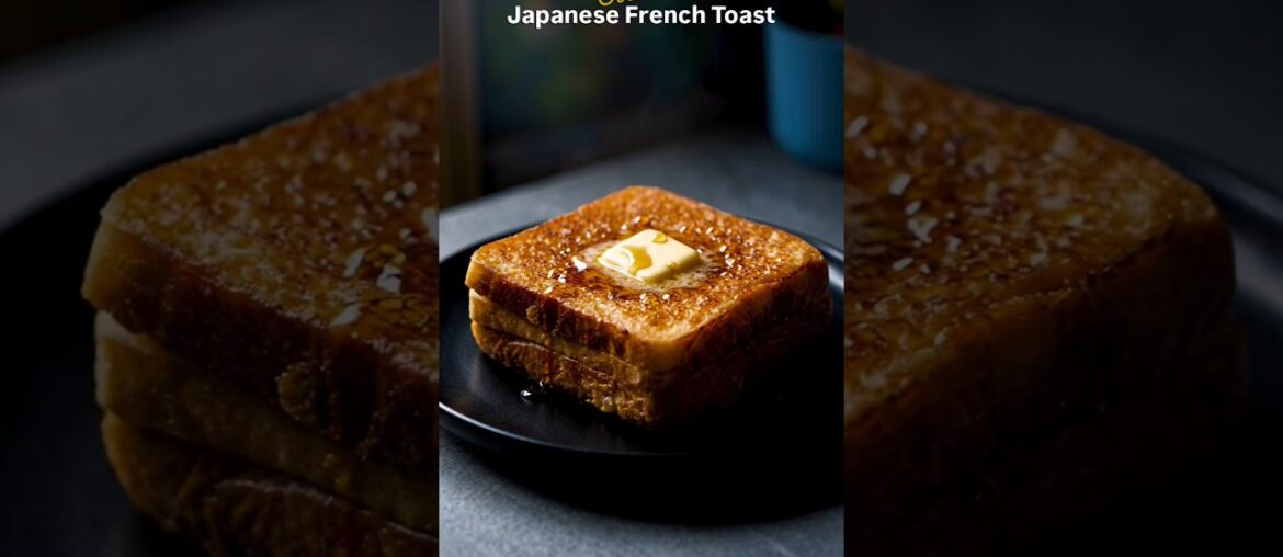 The World's Delicious Japanese French Toast 🍞 A toast out of this world??? #frenchtoast