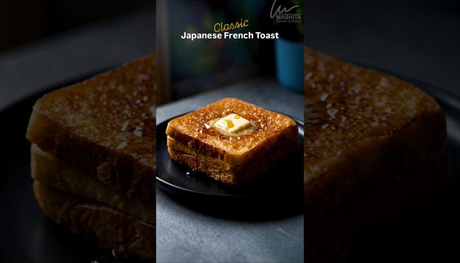The World’s Delicious Japanese French Toast 🍞 A toast out of this world??? #frenchtoast