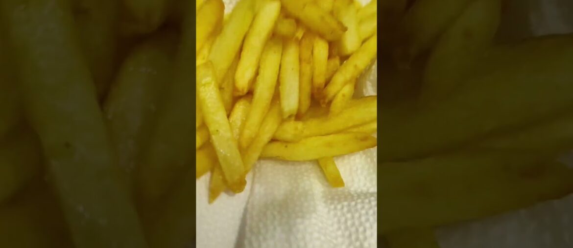 French  Fries with sea weed powder