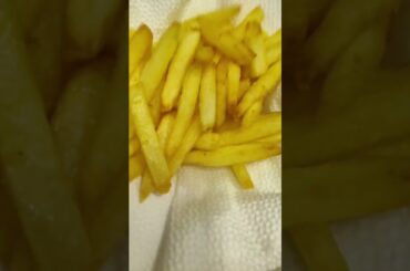 French  Fries with sea weed powder
