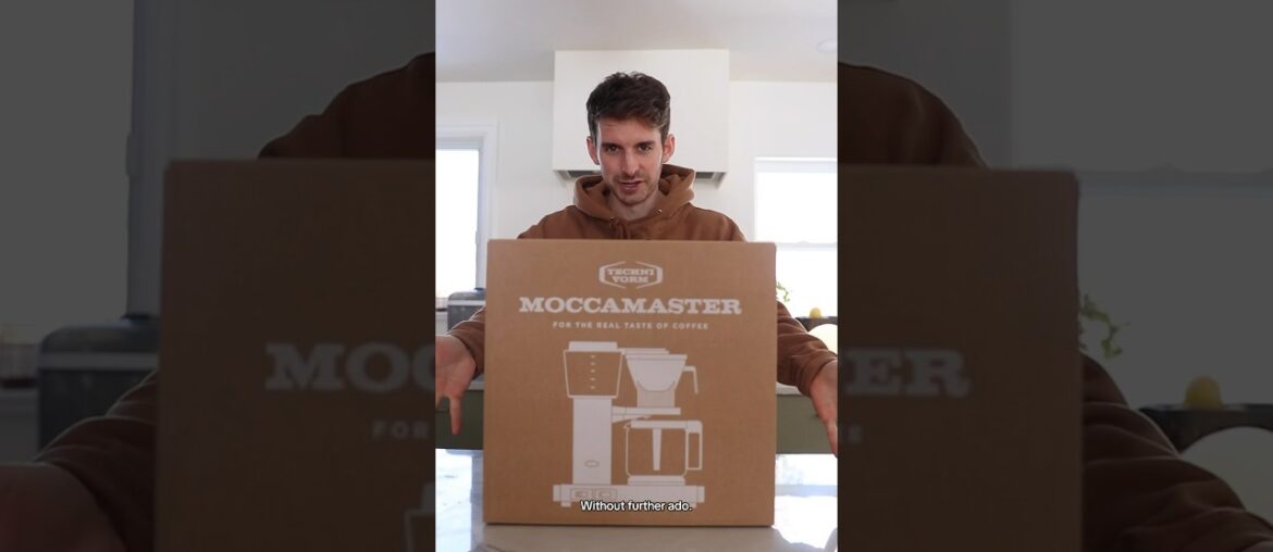 My New Coffee Machine