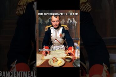 What Napoleon Bonaparte Ate in a Day | French Emperor Diet