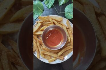 Handmade French Fries 🍟||French Fries At Home|| #french Fries #short #daily recipes ideas. 😊