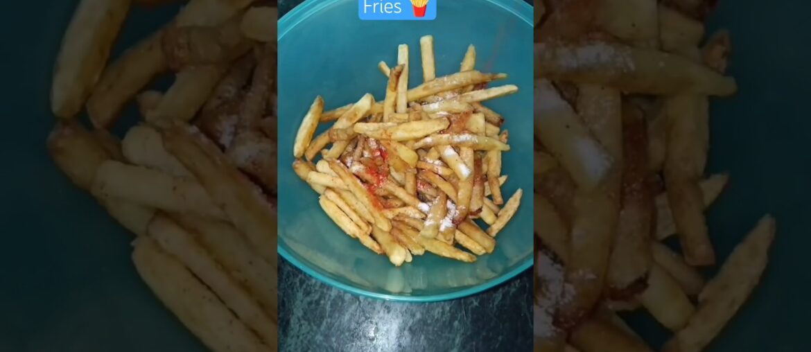 Super Crispy French Fries 🍟#shorts #cooking #recipe