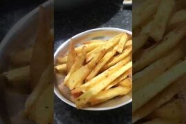 French Fries Recipe 🥰 | TheNandanwars #shorts #food #cooking #viral  #recipe