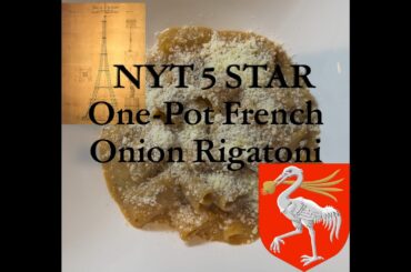 New York Times One-Pot French Onion Rigatoni (Part 1) - Chef G.S. Argenti