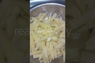 🍟 French fries 🍟...#frenchfries #test #potatosnacks #recipe #easyrecipe #foodie #homemade #kfcstyle