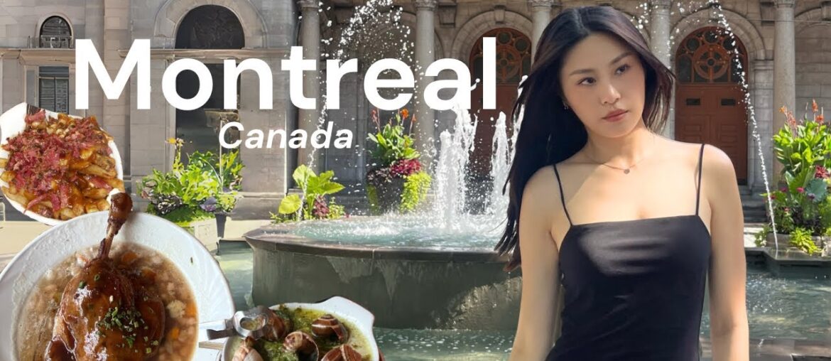 72 hours in MONTREAL 🇨🇦 | smoked meat, french food, old montreal, old port, pretty scenery
