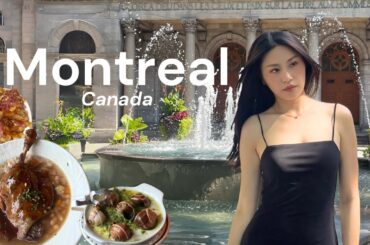 72 hours in MONTREAL 🇨🇦 | smoked meat, french food, old montreal, old port, pretty scenery