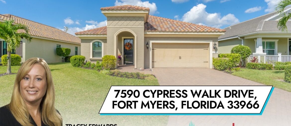 Inside a $200K Upgraded Cypress Walk Home Tour | Fort Myers, FL Real Estate