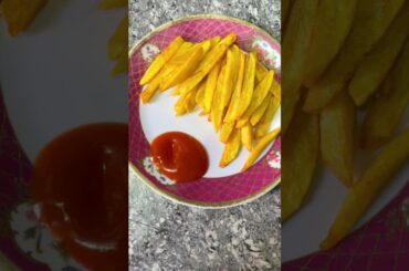 McDonald's Style French Fries at Home 😍 in just 10 minutes #homemadefood #cooking #thevelvettadka