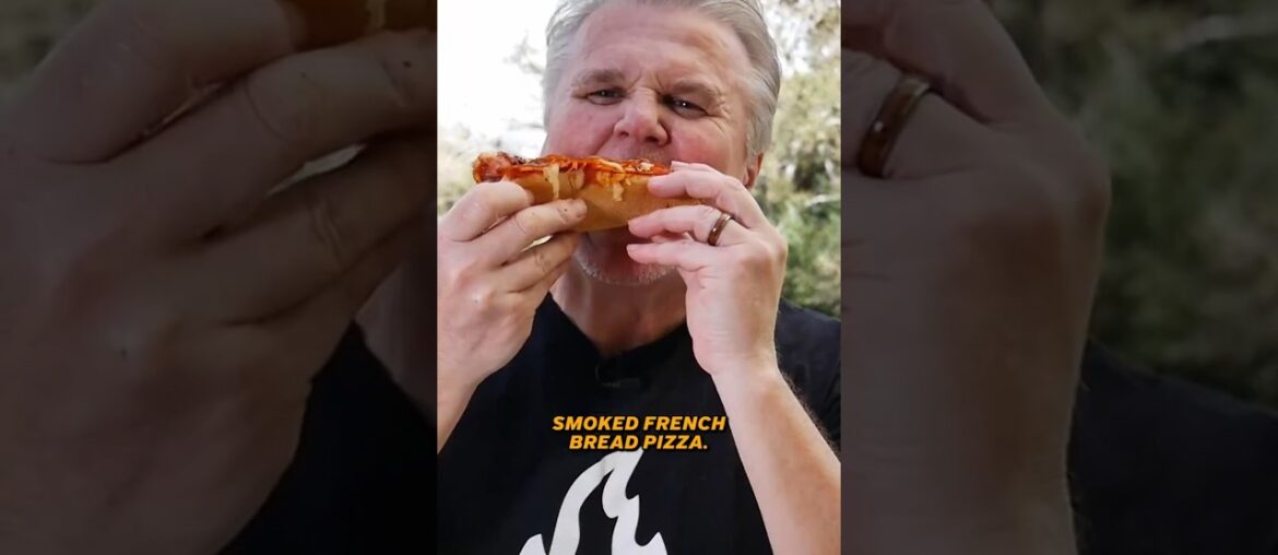 Smoked French Bread Pizza