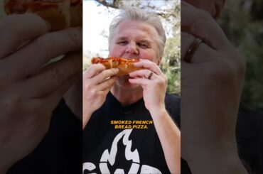Smoked French Bread Pizza