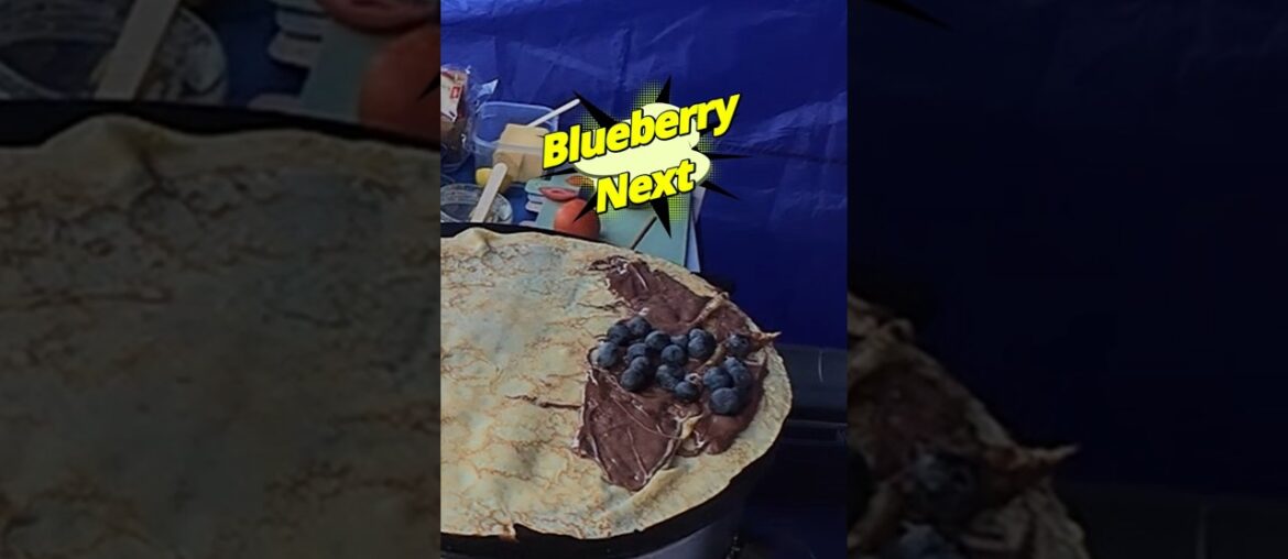 🇫🇷The Classic Blueberry Crepe 🇫🇷