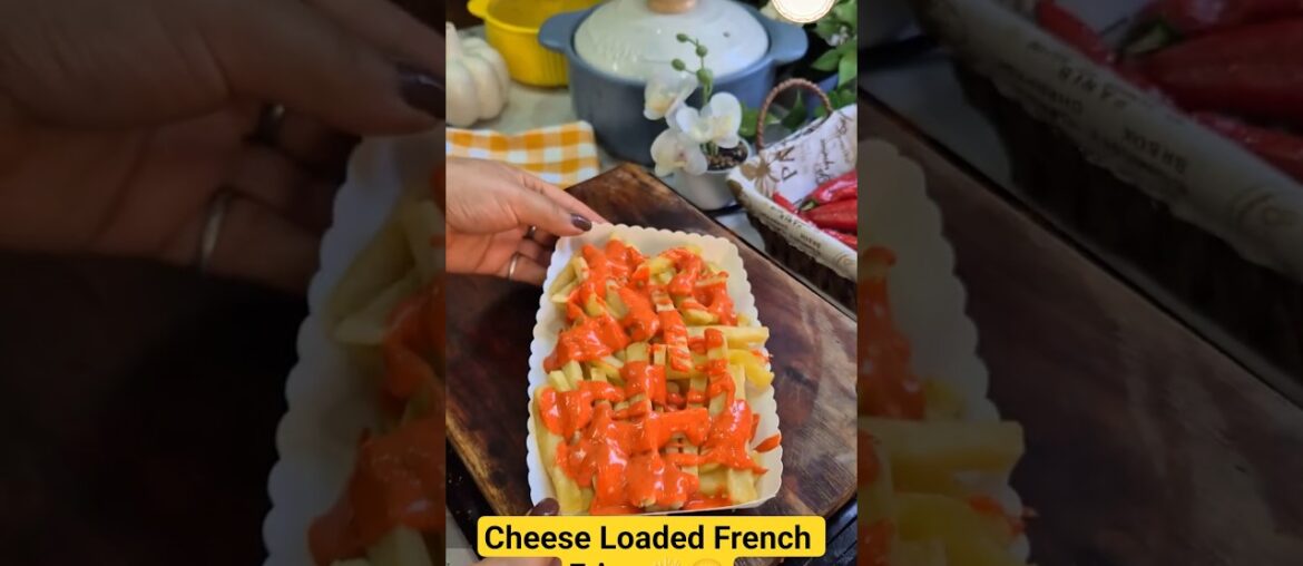 Best Cheese🧀Loaded French🍟Fries | इतना टेस्टी कि मैक डी भी फीका लगे | Home-made Kids Favorite Fries