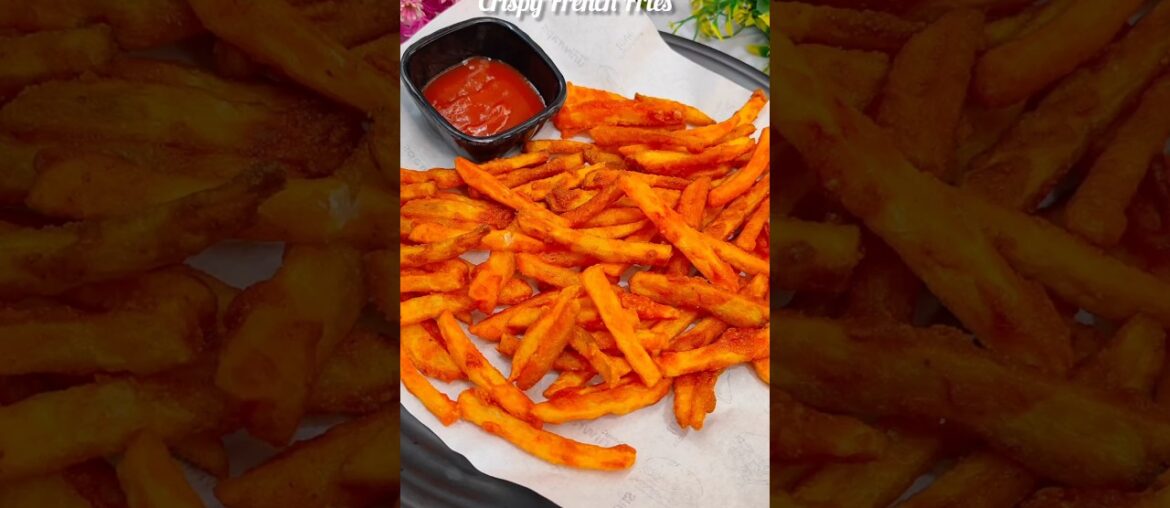 Crispy French Fries Recipe | Easy Tea-Time Snack 🍟 #shorts