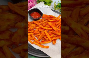 Crispy French Fries Recipe | Easy Tea-Time Snack 🍟 #shorts