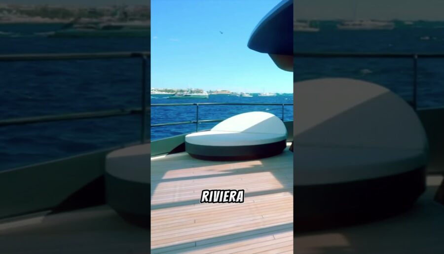 Inside a 125′ Superyacht in Cannes | Luxury on the French Riviera!