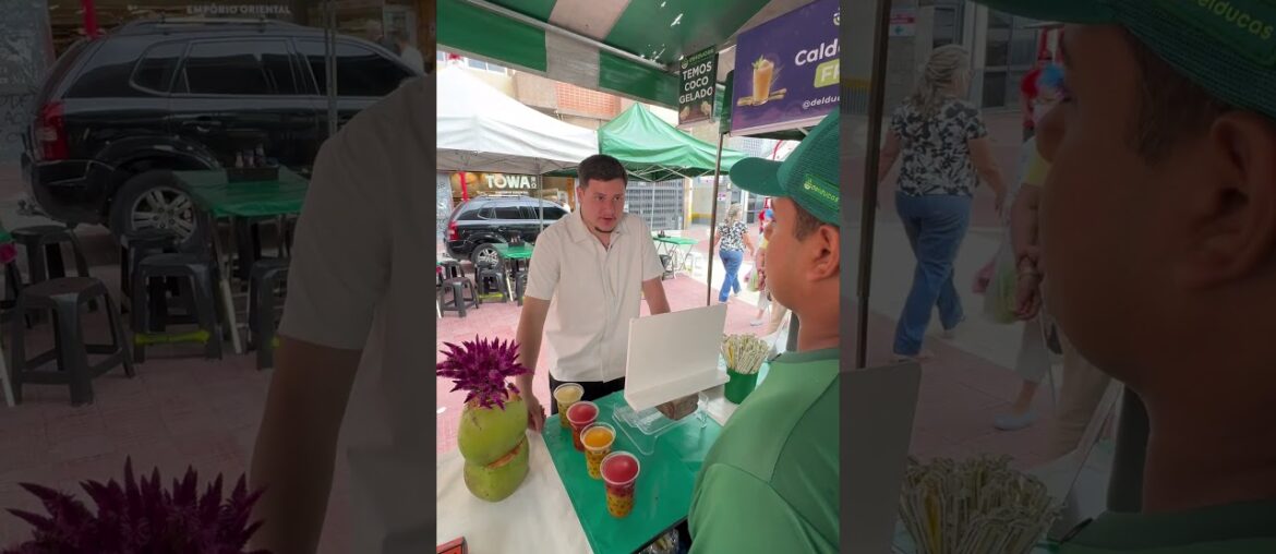 Caldo de cana Gourmet em SP