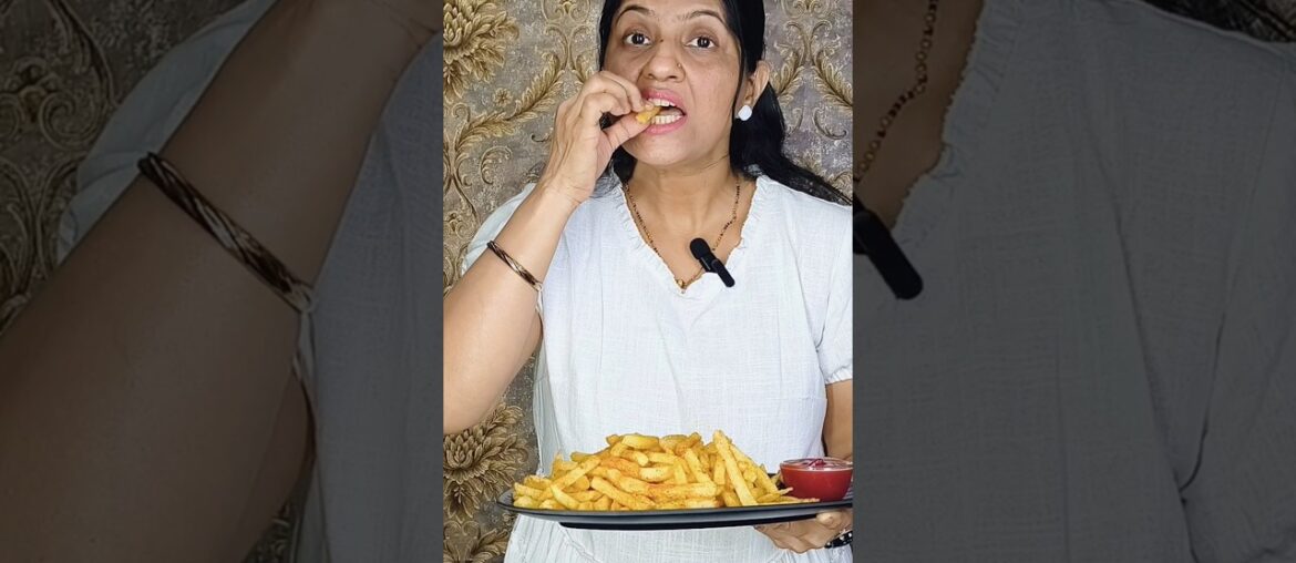 Crispy French Fries Recipe | Perfect Market Style French Fries at Home🍟#shorts #frenchfries #easy