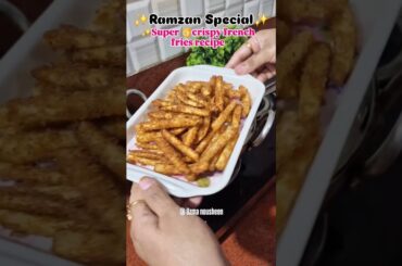 super🥰 crispy French fry Recipe|#shorts #youtubeshorts #frenchfry #recipe #viral #trendingshorts