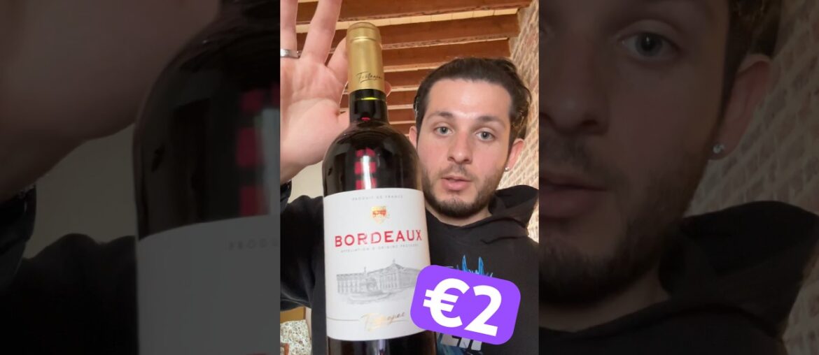 Trying €2 French Wine In Lille #holiday #travel #france #budget #lille