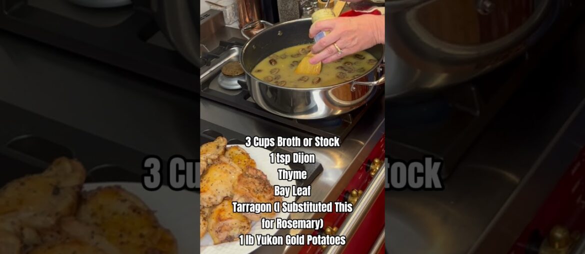 French Chicken Casserole 🇫🇷 Cozy, Creamy & $3.60 Per Serving #dinner #comfortfood #casserole