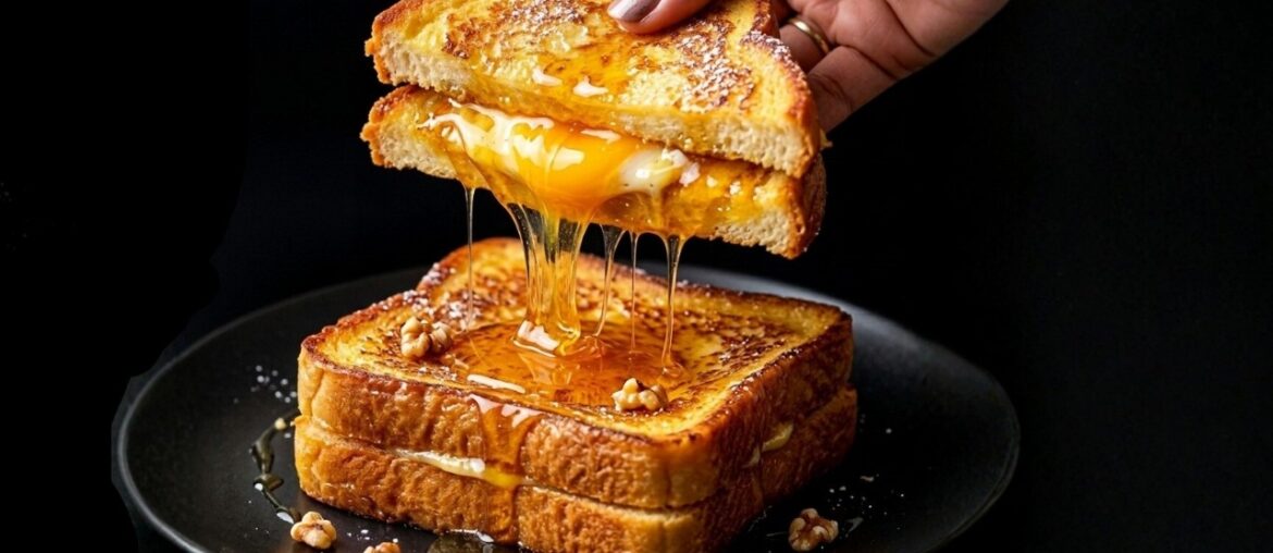 You’ve never had breakfast this delicious! 5-Minute Honey French Toast hack