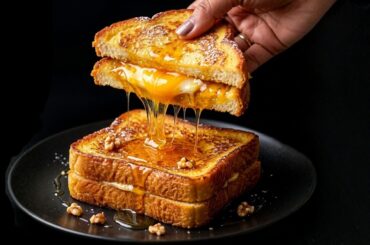 You’ve never had breakfast this delicious! 5-Minute Honey French Toast hack