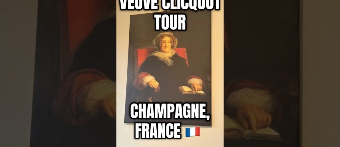 Veuve Clicquot Tour-Reims, Champagne, France🇫🇷#reims #champagne #veuve #travelvlog #traveltips