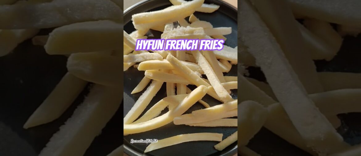 Hyfun French Fries #ytshorts #asmr #viral #shorts #trending #snacks #eveningsnacks #tasty #cooking