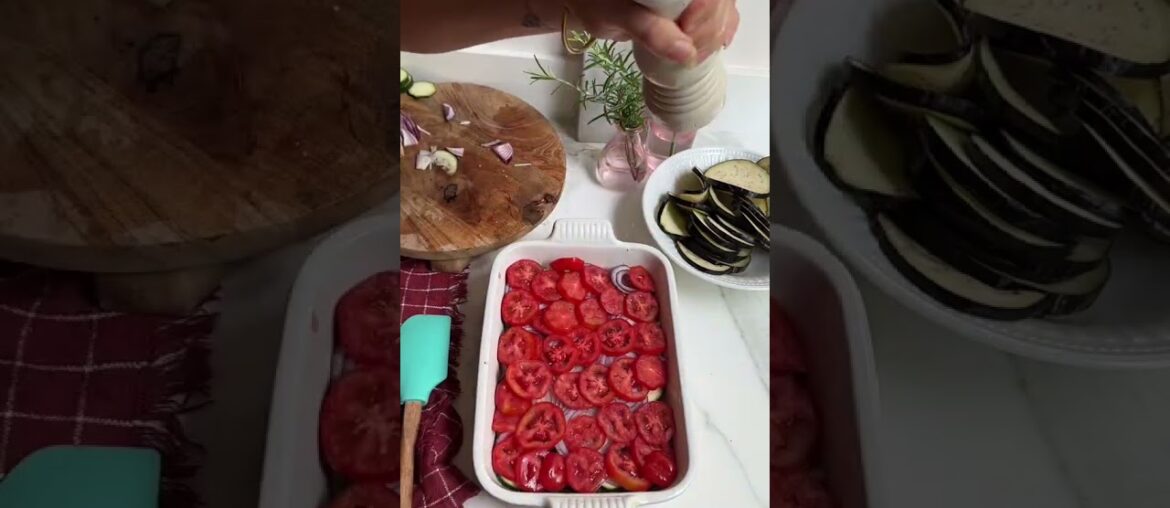 Ad 🌱 RECIPE 🌱 Host like a French, make a vegetable Boursin Tian!