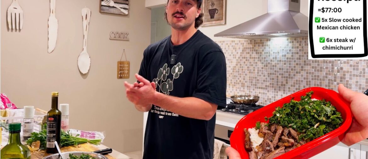 Meal Prepping $7 Healthy Gourmet Meals in Under 2 Hours!