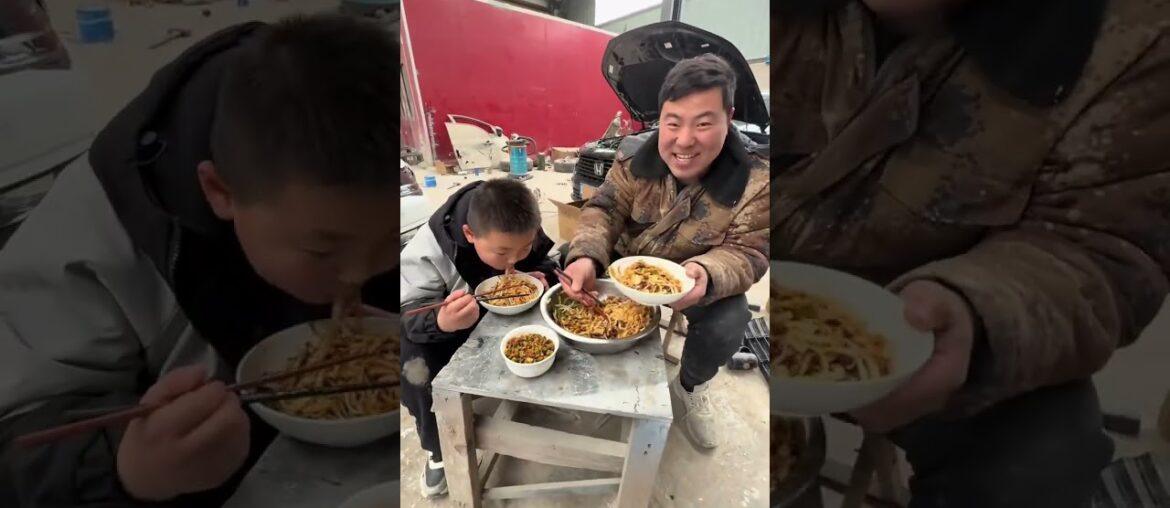 Let's see who eats more heartily! #tasty #couple #gourmet food