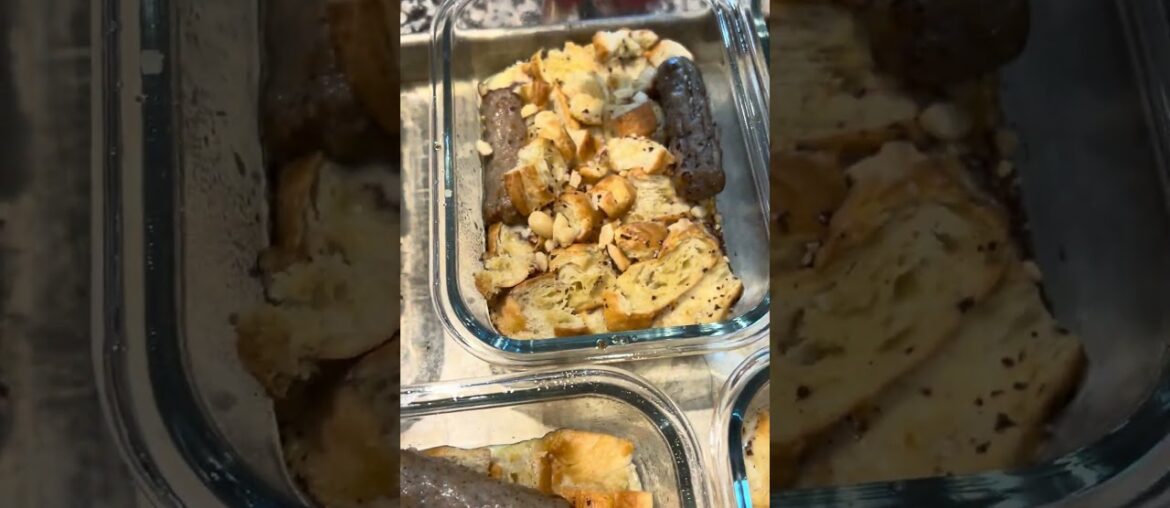 Crossiant French Toast bake -#lowcalorie #recipe #cooking #foodie #mealprep #food #protein