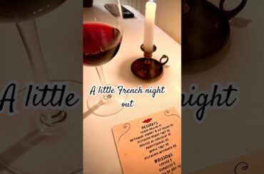 A Little French Night Out | Wine, French 75 & Date Night Vibes