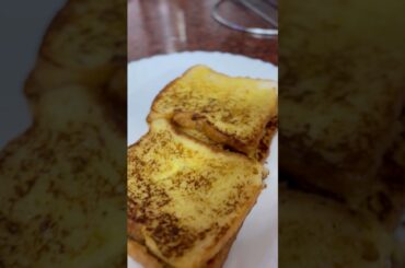 French toast 💯❤️🔥 | yummy toast recipe 🤤  #trending #food #eat #shorts #chicken #egg #france