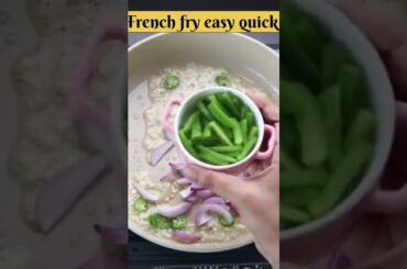 French fry gravy Bala #food #recipe #cooking #easy #French flag