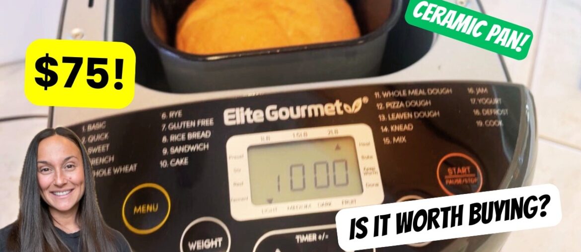 Is the Budget Elite Gourmet Bread Maker Worth Buying? CHEF TESTED CHEAPEST Bread Maker on Amazon Is the Budget Elite Gourmet Bread Maker Worth Buying? CHEF TESTED CHEAPEST Bread Maker on Amazon