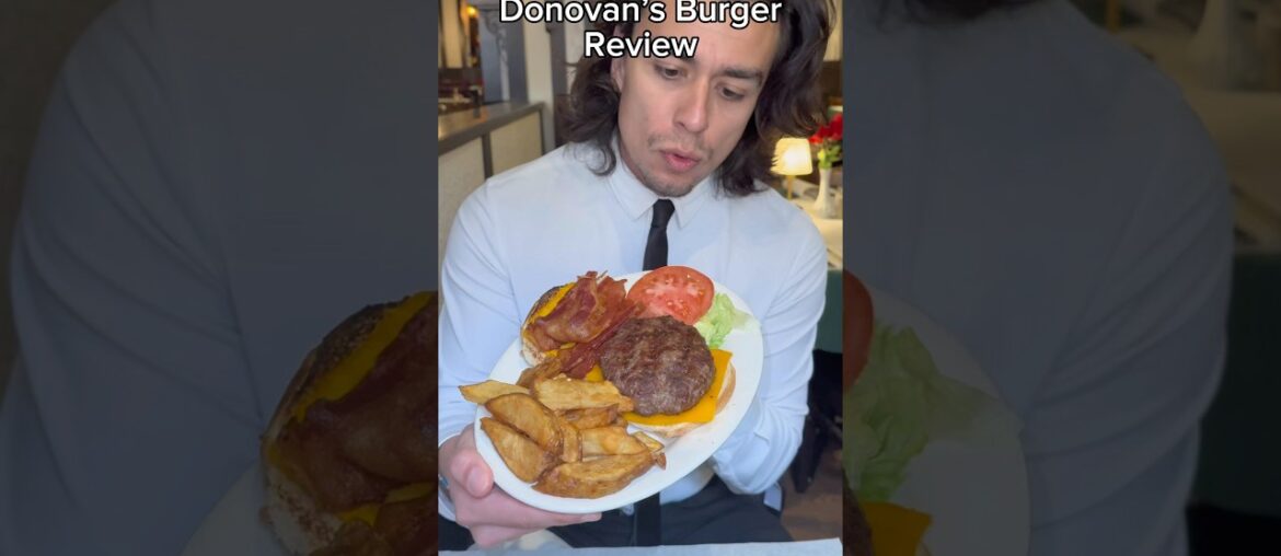 Donovan’s Pub burger review🍔#burger #nycfood #foodie