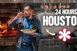 24 HRS in HOUSTON - A Michelin Chef Shows Us Where To Eat - ft. Live Fire, Mexican, Burgers & More
