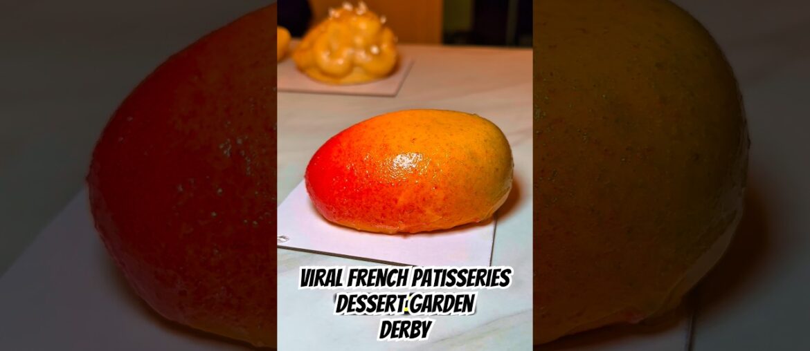 TRYING THE VIRAL FRENCH PATISSERIES IN DERBY!!! #food #frenchpastry #shorts #dessert #foodie #asmr