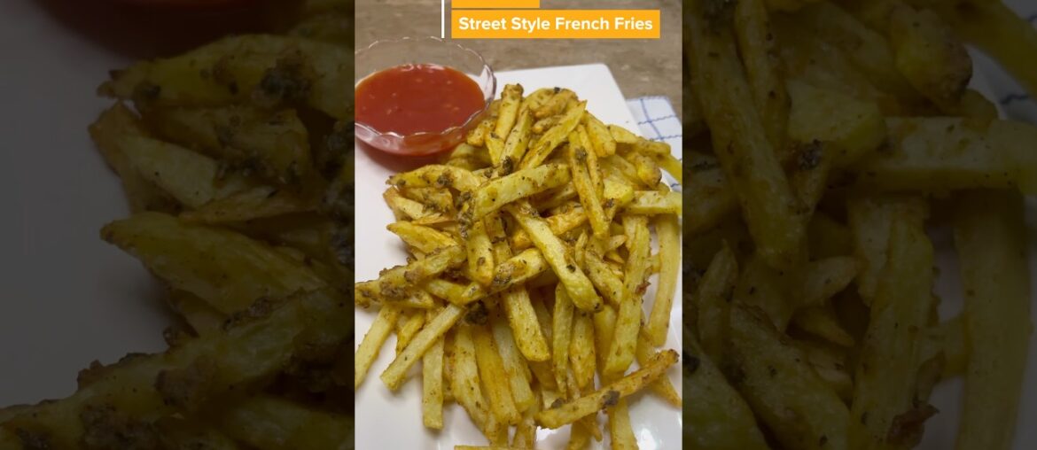 Street Style French Fries Recipe | Iftar special | Ramzan Special | #shorts #food #ramzanspecial