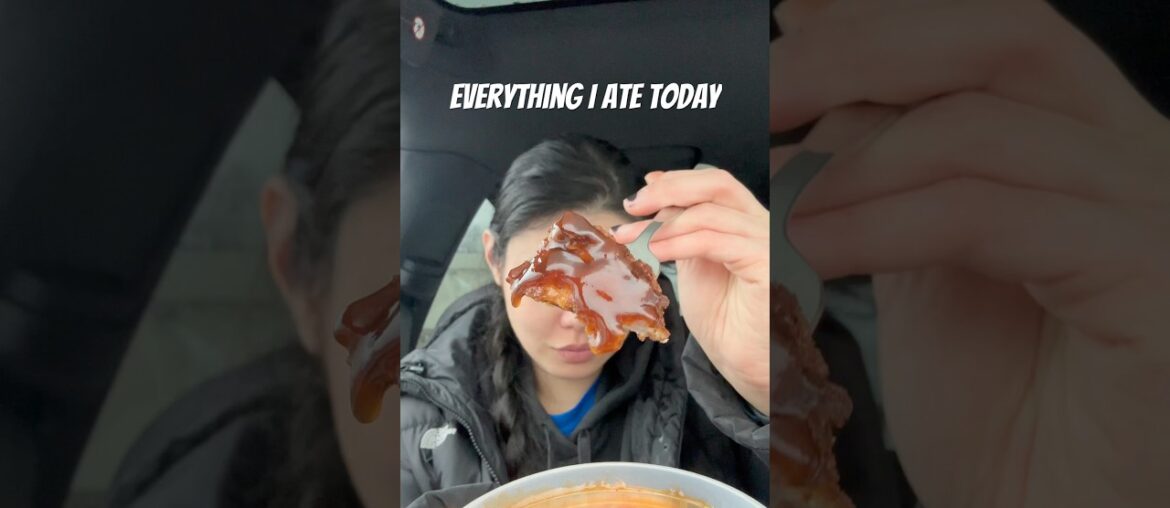 Everything I ate today #foodvlog #whatieatinaday #shorts #foodie #fitnessjourney #food #foodshorts