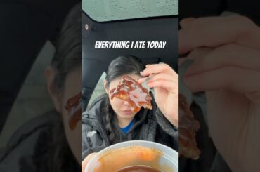 Everything I ate today #foodvlog #whatieatinaday #shorts #foodie #fitnessjourney #food #foodshorts