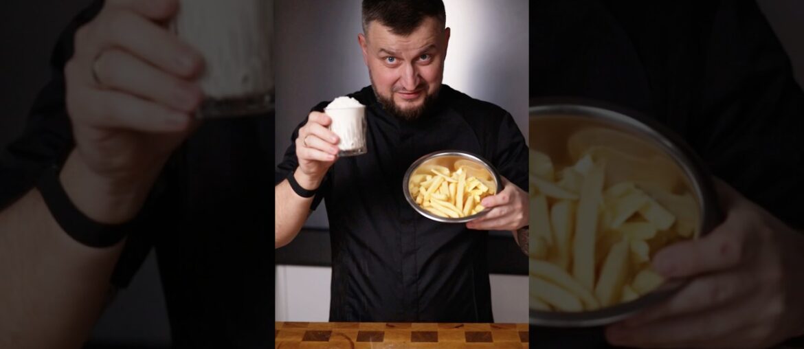 Ho to make over crispy French fries