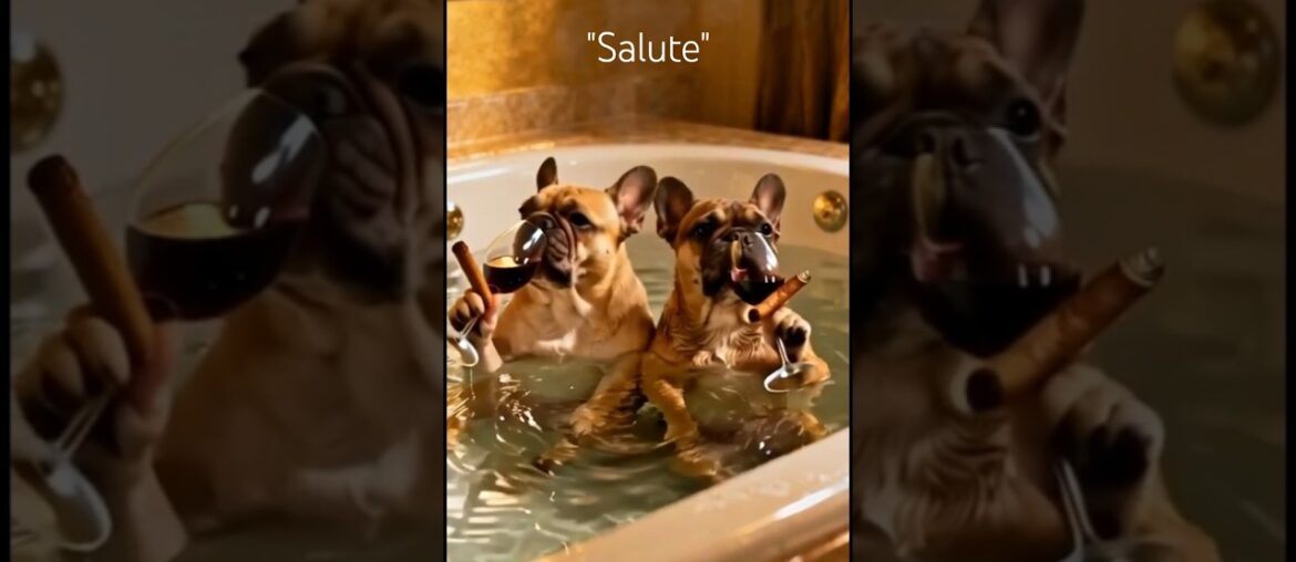 French dogs + french wine + cuban cigars = ? (answer below)